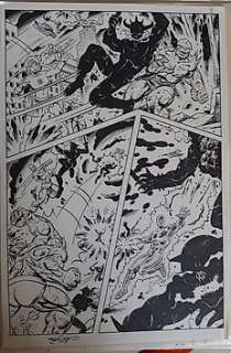 Chris Malgrain - Chris Malgrain - The Formidables #4 - Page volante - Exemplaire unique - (2019)