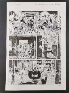 Bruno Brindisi | Tex Willer n. 24 - B. Brindisi - tavola originale firmata "Saga di Coffin" - Page volante - (2019) | Catawiki
