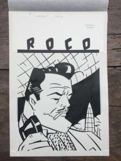 Daniel Torres Pérez | Torres, Daniel - Original illustration - Roco - Triton - (1983) | Catawiki