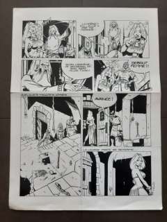 Mélis. J.-M. | Mélis. J.-M. - Planche originale - Irkaa T.1 - Les boucliers du pouvoir - (1983) | Catawiki