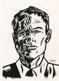 Mezzo | Mezzo - Dessin original - Face Ã  face - (2000) | Catawiki