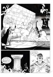 Giancarlo Alessandrini | Martin Mystère n. 221 - G.Alessandrini - Tavola Originale "Strano ma Vero" - Page volante - EO - (2000) | Catawiki