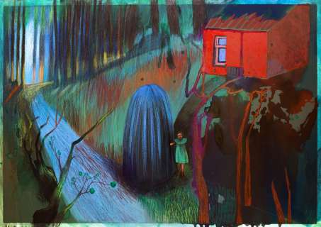 Elene Usdin - Illustration originale « Childhood »