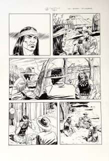 Roberto de Angelis | Tex - Roberto De Angelis Tavola originale | Catawiki