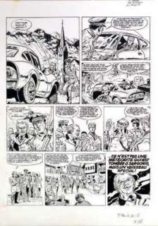 Paape, Eddy | Luc Orient Planche à l’encre de Chine n°5, issue de l’album | Cornette de St Cyr