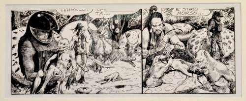 Planches Originales / Illustrations / Sérigraphies | BUZELLI, Dino  Stri | Estim Nation