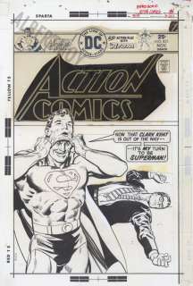 Bob Oksner - Action Issue 451 Page Cover