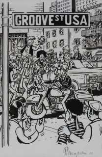 Frank Margerin | Margerin - Originele tekening voor CD hoesje en label - (2002) | Catawiki