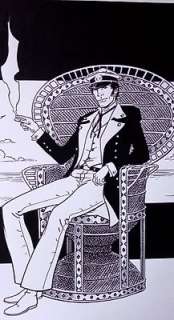 Elisabetta Barletta - Corto Maltese - E. Barletta - original artwork "Omaggio a Corto" - Page volante - Exemplaire unique (2021)