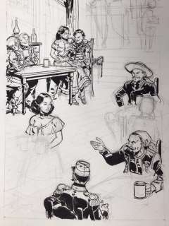 Meynet, Félix | Meynet, Félix - Crayonné original - Sauvage | Catawiki