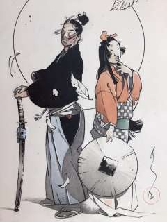 Michetz, Marc | Michetz, Marc - Dessin original couleur - Kogaratsu | Catawiki