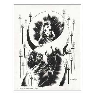 Charles P Wilson III - Original Art - Seven Years in Darkness TSW variant | imCollectible Art