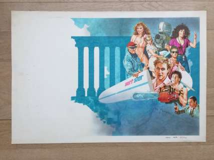 Gonzã¡Lez, José | GonzÃ¡lez, José - Original painting - Surf Star - (1980’s) | Catawiki