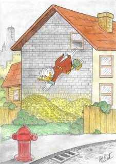 Millet | Millet - Original Drawing - DIN A3 - Scrooge McDuck | Catawiki