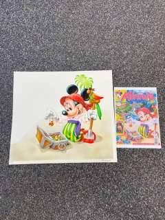 Ray Nicholson | Mickey Magazine - Original Minnie Maus water color drawing ~Ray Nicholson~ | Catawiki