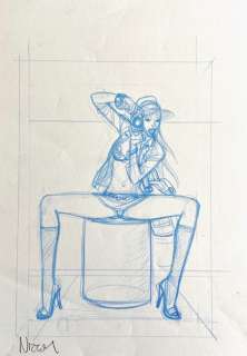 Marco Nizzoli | Marco Nizzoli - studio originale - Page volante | Catawiki