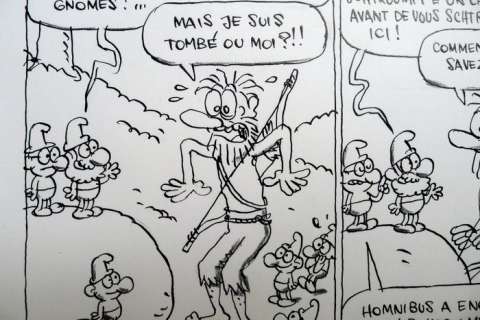 Cromheecke, Luc | Original page (p.31)  - L’ÃŽle Carrément Perdue  - (2013) | Catawiki