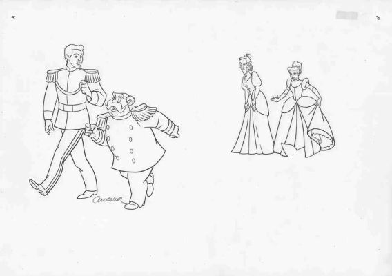 Cinderella Characters | Corner4art