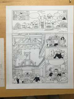 Kuijpers, Henk | Franka - Originele tekening pagina 31 Gratis Goud + ontwerpschets landhuis - (2021) | Catawiki