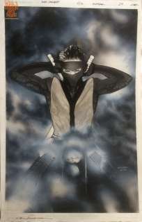 Alex Sanchez - ninjak 27 cover (valiant, 2015)