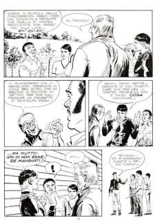 Roberto Diso | Mister No n. 42 - 4x R.Diso - Tavola Originale "i giorni del terrore" - Page volante - Exemplaire unique - (1976) | Catawiki