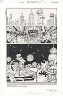 Phil Moy (fill ・ Moi) hand-drawn manuscript