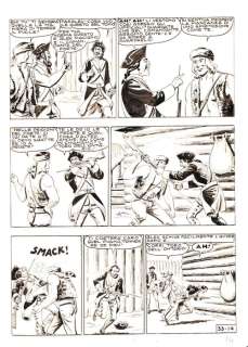 Essegesse | Grande Blek n. 33-12 - Tavola Originale EsseGesse - Page volante - EO - (1970) | Catawiki