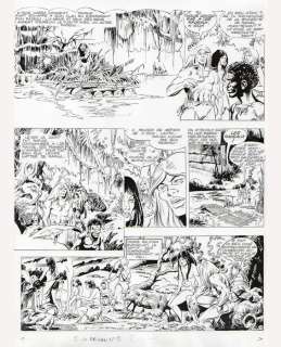 Paolo Ongaro | Rahan - Les femmes "oublièes" - Page volante - (1979/1979) | Catawiki