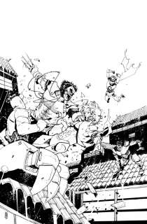 Mike Henderson - Wolverine #01 Variant Issue 1 Page Cover