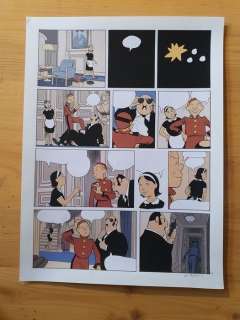 Durieux, Christian | Durieux, Christian - Planche originale couleur - Spirou et Fantasio par... T17 - Pacific Palace - Expo BD Boum Blois - (2020) | Catawiki