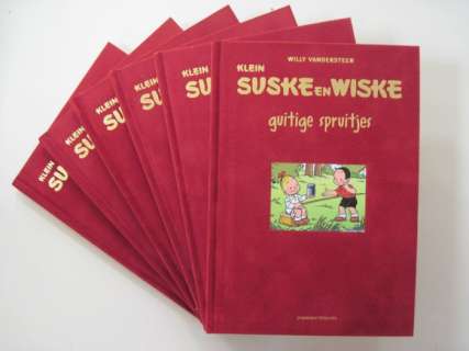 Jeff Broeckx + Studio - Klein Suske en Wiske deel 1 t/m 6 - Auteurs exemplaren met gesigneerde Ex-libris - Complete set - 4x met opdrachttekening - Luxe Linnen Hardcovers - EO - (2005/2005)