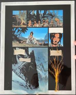 Lauffray, Mathieu | Long John Silver T3 - Mise-en-couleurs originale + film noir (p.23) - Le Labyrinthe d’Emeraude | Catawiki