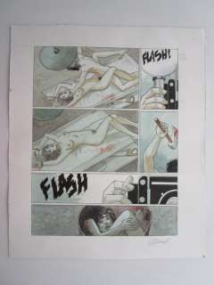 Renaud, Denauw | Renaud, Denauw - Originele pagina in kleur - Inkt en bloed - (2016) | Catawiki