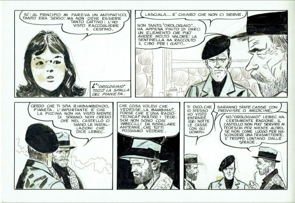 Hugo Pratt | Ernie Pike | Thornbush Art