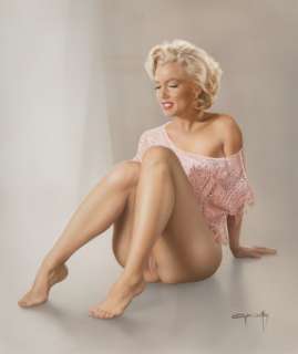  - Gennadiy Koufay (Russian, b. 1961) Marylin Monroe Acrylic on board 19 x 16 inches (48.3 x 40.6 cm) Signed lower -