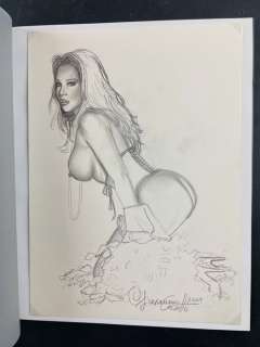 Giovanna Casotto | Giovanna Casotto - Pin Ups - Page volante - Exemplaire unique - (2009) | Catawiki