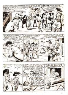 Essegesse | Grande Blek n. 33-12 - Tavola Originale EsseGesse - Page volante - EO - (1970) | Catawiki