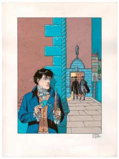 André Juillard - couverture originale, également publiée dans la biographie en images Entracte aux éditions Daniel Maghen - INT - Tomes 1 à 3 - 30 ans Glénat - Arno