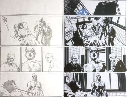 Lark, Michael / Gaudiano, Stefano | Daredevil 500 - Lark/Guadiano - Daredevil page - Exemplaire unique - (2012) | Catawiki