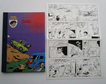 Mau, Bob | Kari Lente 27 - Originele pagina (p.12) + hardcover album - Diana - EO - (2009) | Catawiki