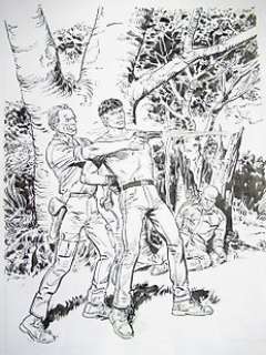 Roberto Diso - Mister No n. 361 Copertina Originale R. Diso - ‘‘ Minaccia dal Passato ‘‘ Original Art - (2005)