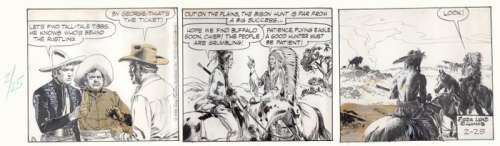 Salinas, Jose Luis | Salinas, Jose Luis - Original strip - Cisco Kid - (1959) | Catawiki