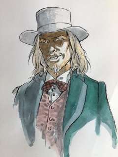 Hermann | Hermann - Dessin original couleur -Â Duke | Catawiki