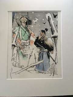 Michetz, Marc | Michetz, Marc - Dessin original couleur - Couverture - Kogaratsu T14 - Le Cimetière des sabres - (2020) | Catawiki