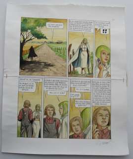 Renaud | Renaud - Originele pagina in kleur - Het pad van Jessica 3 - Geweld en verlangen - (2011) | Catawiki