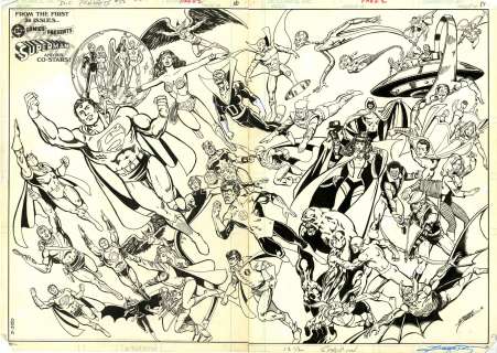 George Perez - dc comics present issue 38 page 16 and 17