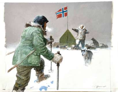 Aldo Di Gennaro | Aldo Di Gennaro - illustrazione originale - Page volante | Catawiki