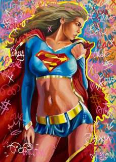 Alberto Ricardo | Supergirl - Original drawing - Size: 73 x 95 cm. - (2021) | Catawiki