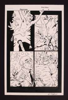 Original Art from Freshmen #6 (2006 Top Cow), Page 9 Pencils by Leonard Kirk with Inks by Andrew Pepoy | mycomicshop.com