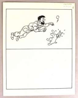 Studios  Hergé | STUDIOS HERGÉ  STUDIOS HERGÉ  Illustration originale pour un livre de coloriage | Estim Nation